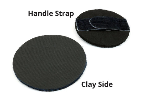 Clay Disc Decon Pad with Velcro 3" Diameter