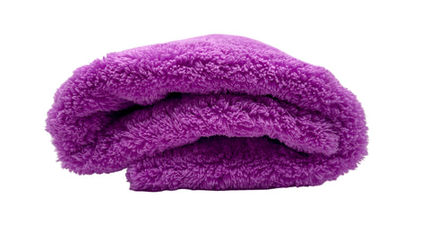 Purple Shag Edgeless Microfiber